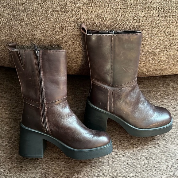 NEW Vince Camuto Leather Bodhieee Bootie Size 5.5 - Picture 7 of 16